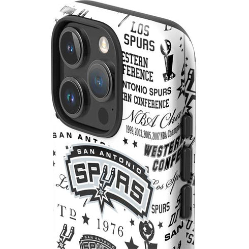 NBA San Antonio Spurs Historic Blast iPhone 16 Pro Max Impact Case